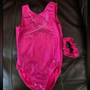 Destira leotard and scrunchy